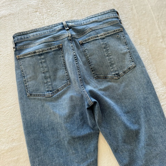 Rag & Bone Nina High-Rise Release Hem Skinny Jeans in Montrose Size 32 - Picture 7 of 12